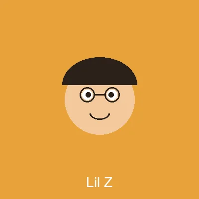 Li'l Z: a cute kid mad scientist with black hair — the face of Cozy Glow